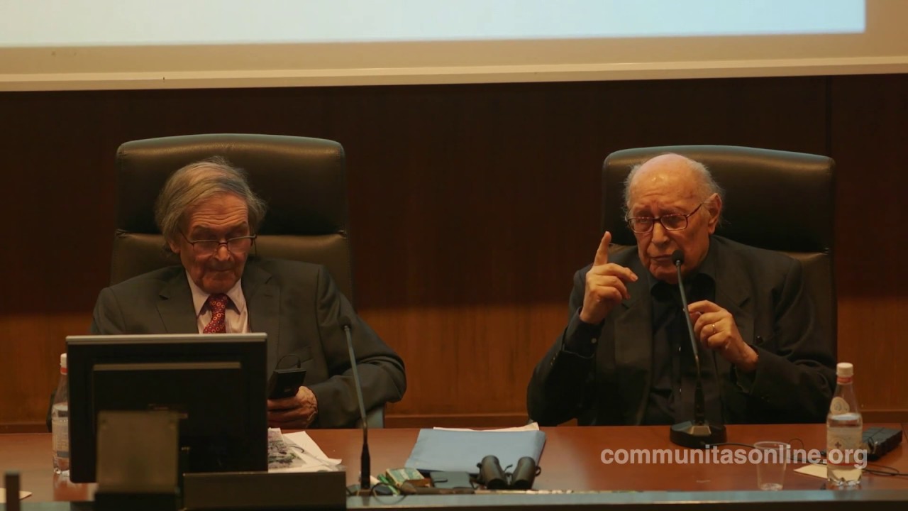 Communitas Lecture 2018 - Emanuele Severino