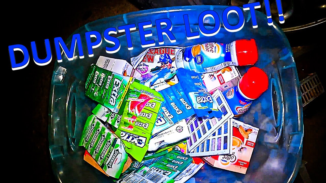 Dumpster Diving For Goodies And Doing Good At It!!