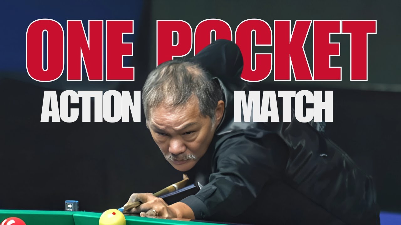 Efren Reyes plays rising one pocket star Lukas Fracasso-Verner
