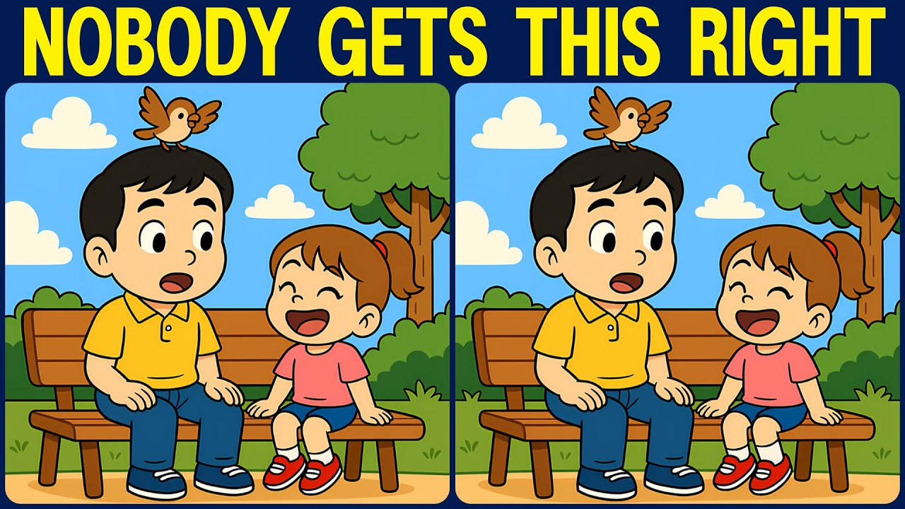 [Spot the Difference Brain Training] If you solve this puzzle, you are a genius!