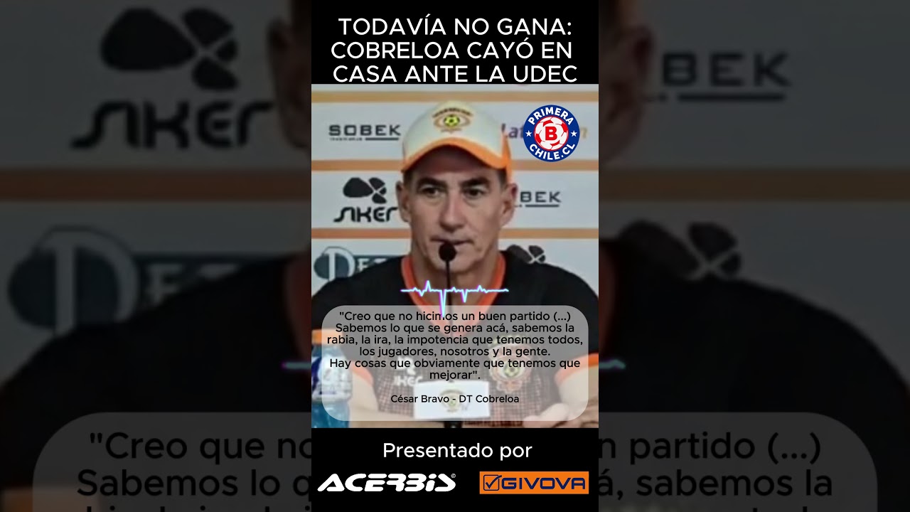 César Bravo caída ante la UdeC