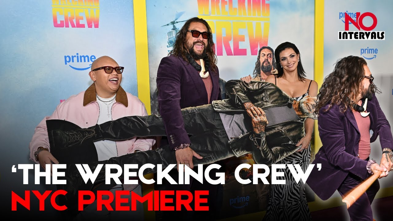 Jason Momoa, Dave Bautista, Jacob Batalon i Morena Baccarin na premierze filmu &bdquo;The Wrecking Crew...