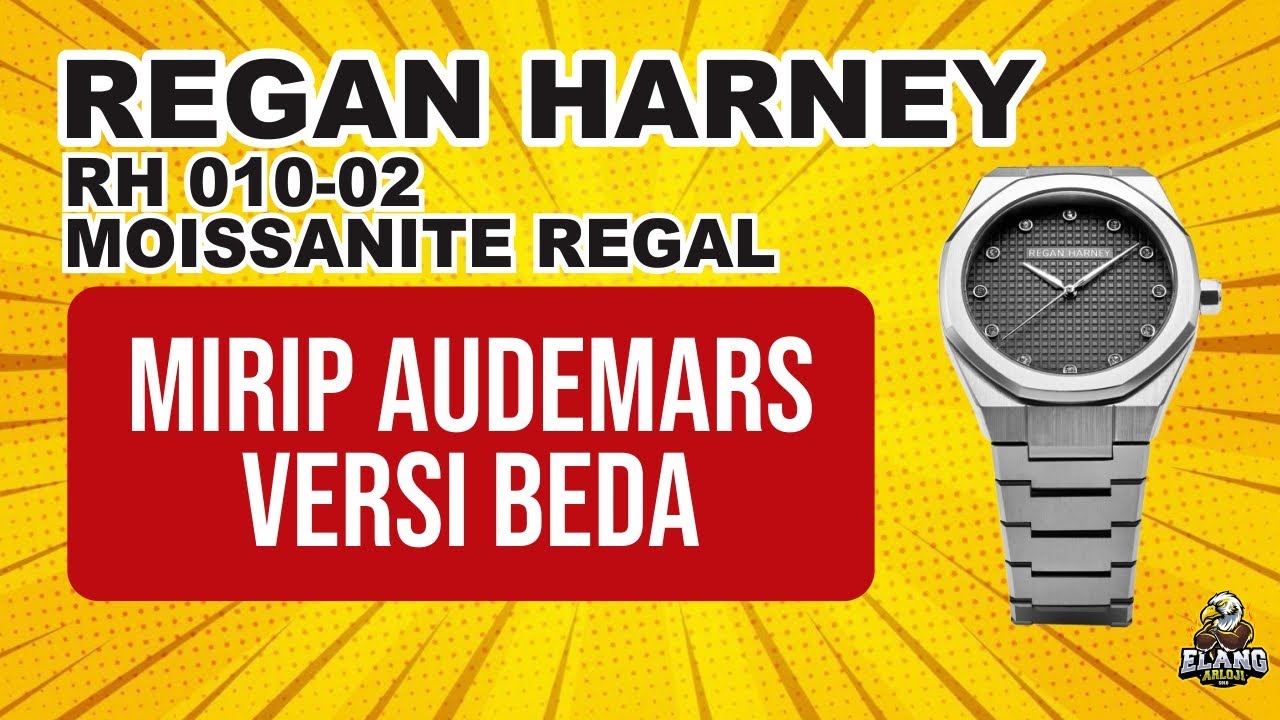 REGAN HARNEY RH010-02 MOISSANITE REGAL : JAM REGAN HARNEY TERBARU 