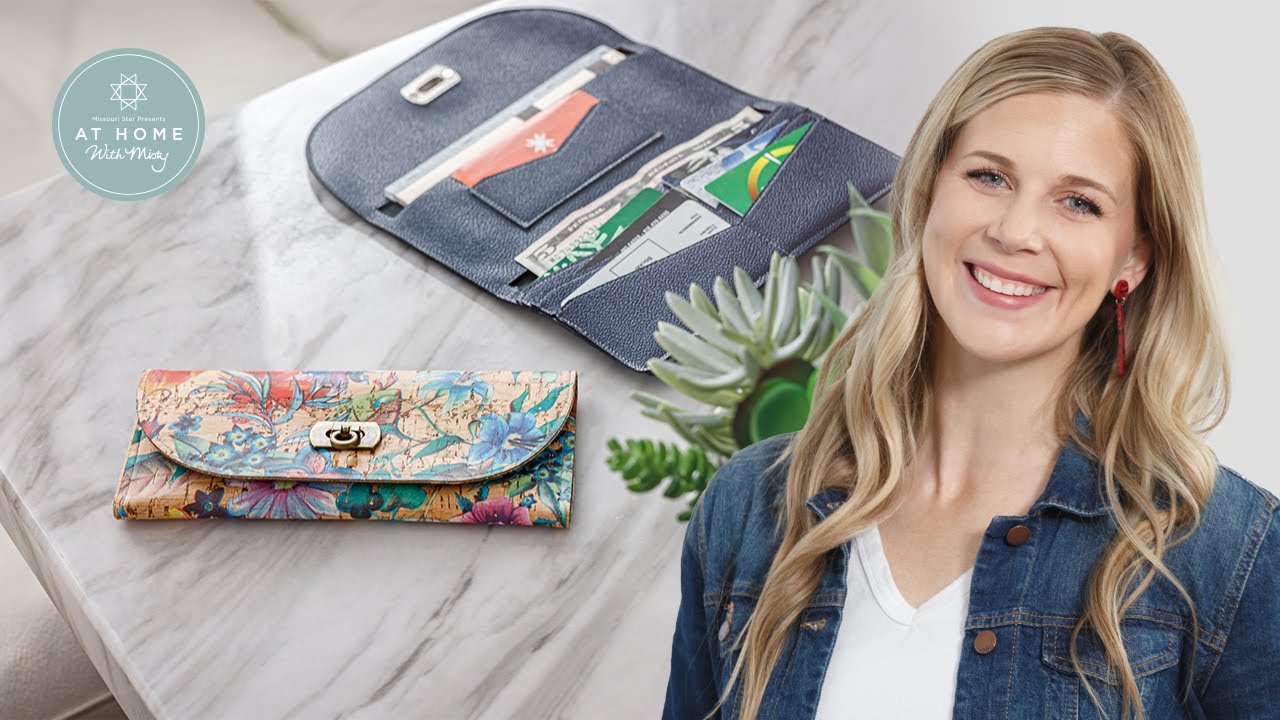 Make a "Lucky Penny Wallet" with Misty Doan on At Home With Misty! (Video Tutorial)