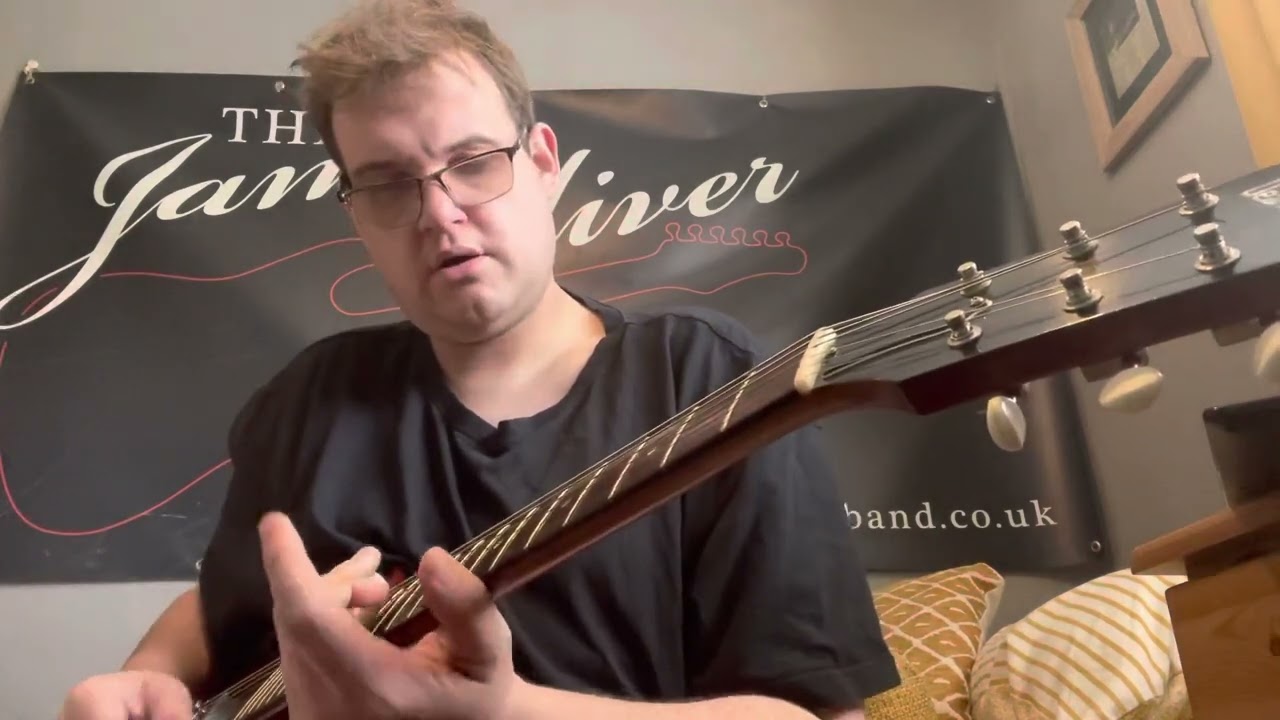 James  Oliver open G slide guitar country blues Dave Dearnaley les Paul junior