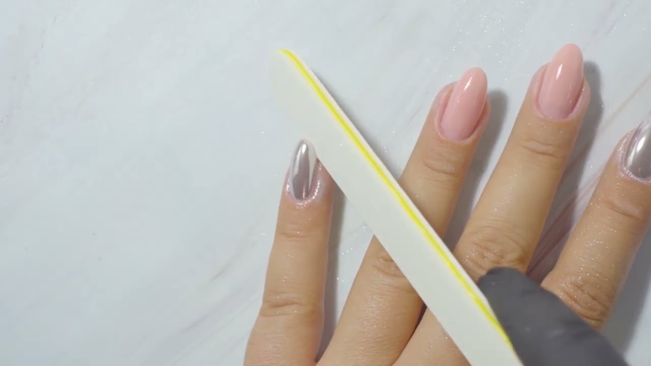 Kako koristiti Shiny Chrome Nails Look Box | Juliana Nails
