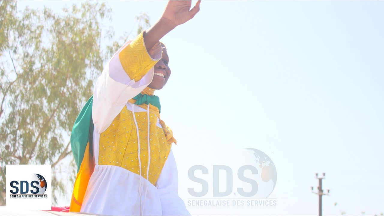 Arrivée de Sokhna Khady dramé championne du récital coran senico 2019