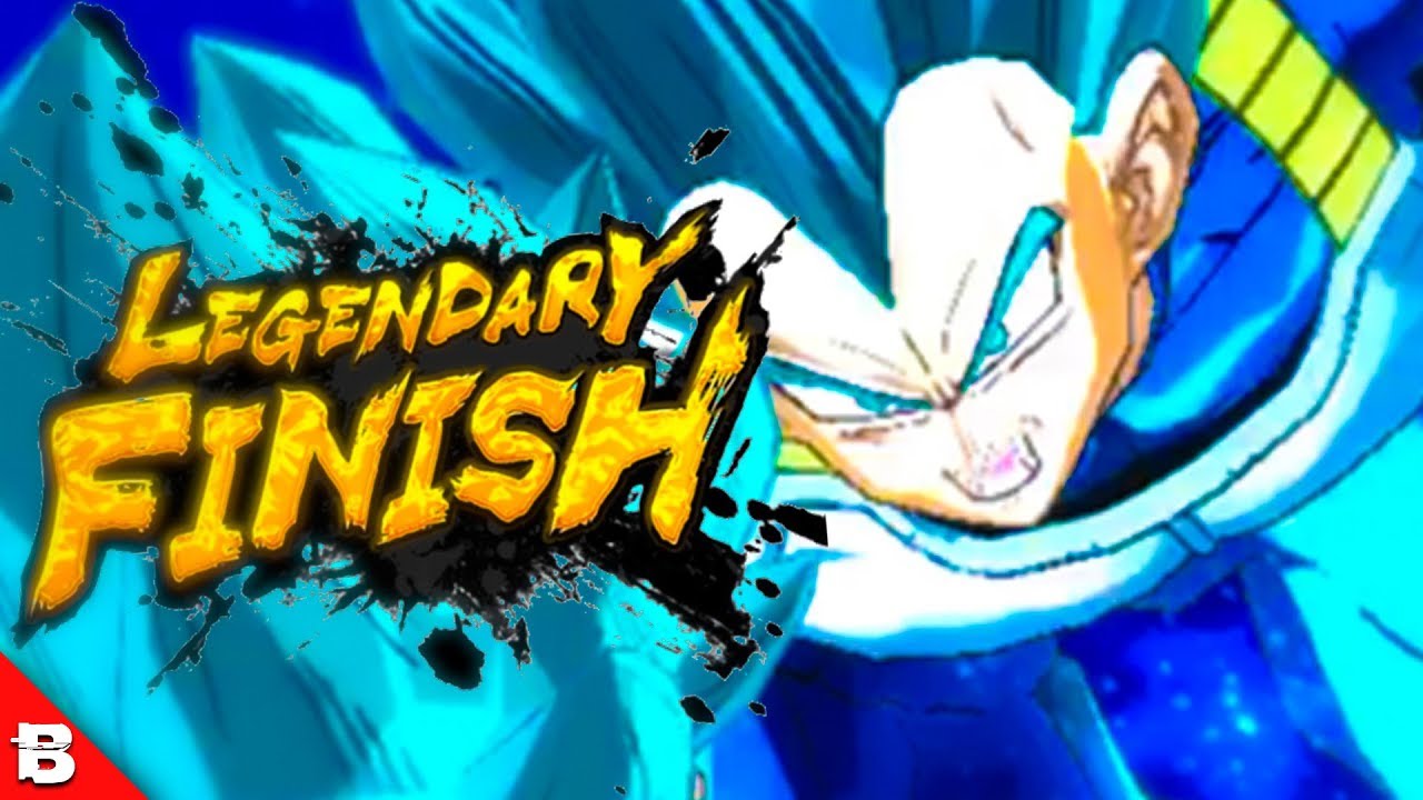 I tried getting a LEGENDARY FINISH with Super Saiyan Blue Vegeta!!