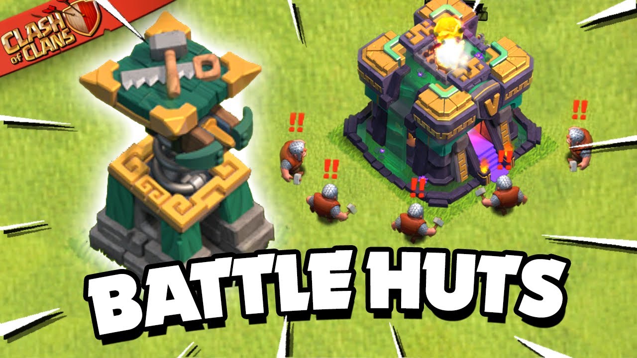 New Battle Builder Huts Explained! New Defense in Clash of Clans!