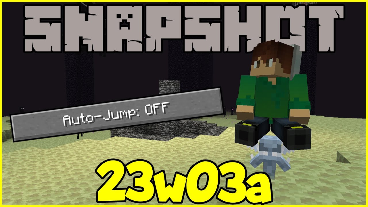 Minecraft's FIRST 2023 Snapshot! | Snapshot 23w03a