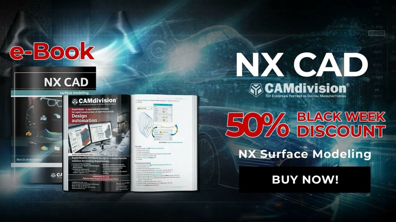 &bull; BLACK WEEK &bull; e-book NX Surface Modeling &bull; 50% Discount! &bull; order:  