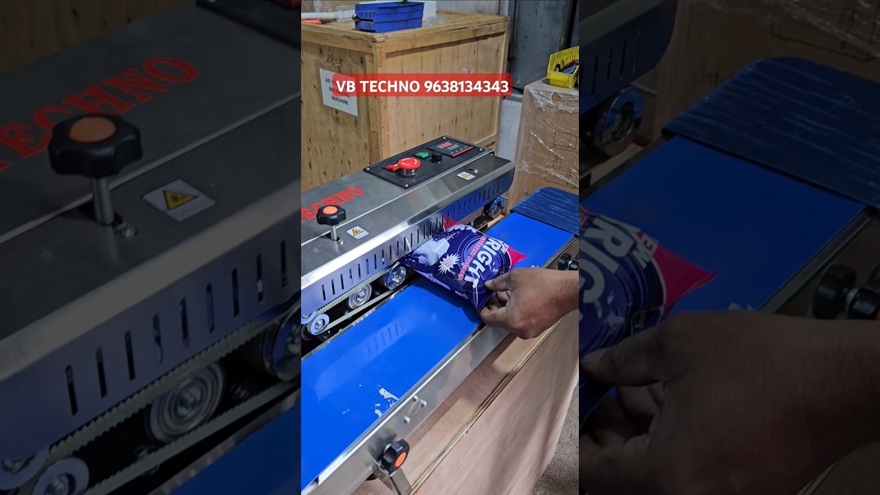Band Sealer Machine With Nitrogen Flushing
