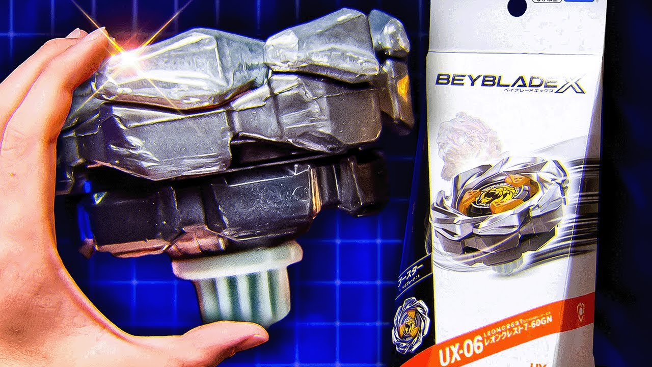 I Got The CHUNKIEST Beyblade X!! LeonCrest 7-60GN UNBOXING + BATTLES!