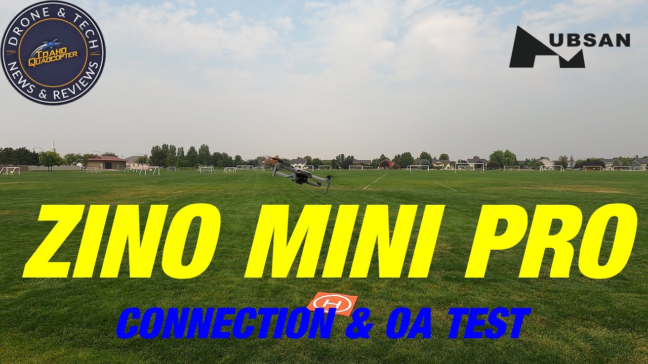 Hubsan Zino Mini Pro  -  SyncLeas 3.0 Connection Test And Obstacle Avoidance Again