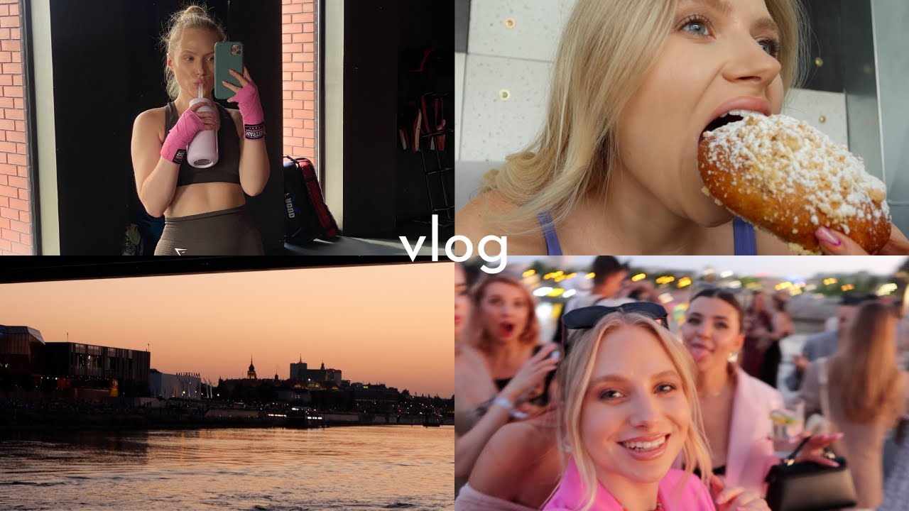 vlog♡ jagodzianki, kickboxing i lato w mieście