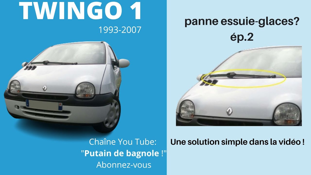 Twingo 1: essuie-glaces en panne ! épisode 2