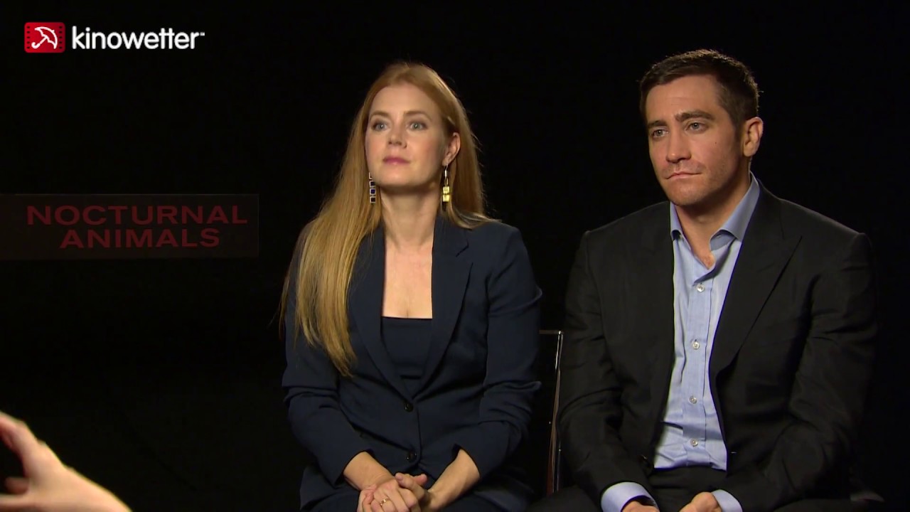 Interview Amy Adams & Jake Gyllenhaal NOCTURNAL ANIMALS
