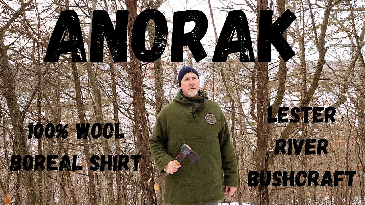 Рубашка Lester River Bushcraft Boreal / 100% шерсть / анорак