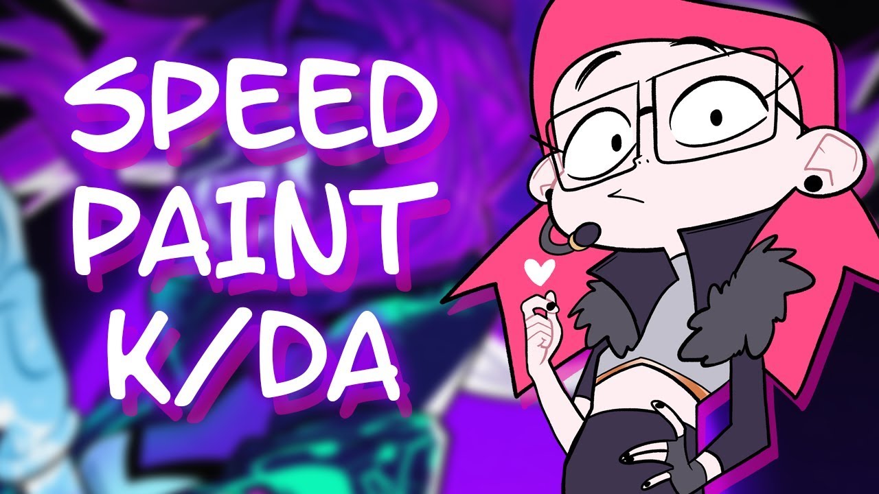[speedpaint] fanart (K/DA Akali)