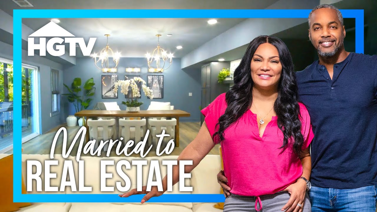 Upsizing Couple Gets a One-of-a-Kind Basement Remodel | Married to Real Estate | HGTV