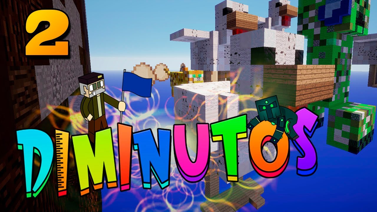 POLLOS PELIGROSOS!! #DIMINUTOS | Episodio 2 | Minecraft Supervivencia