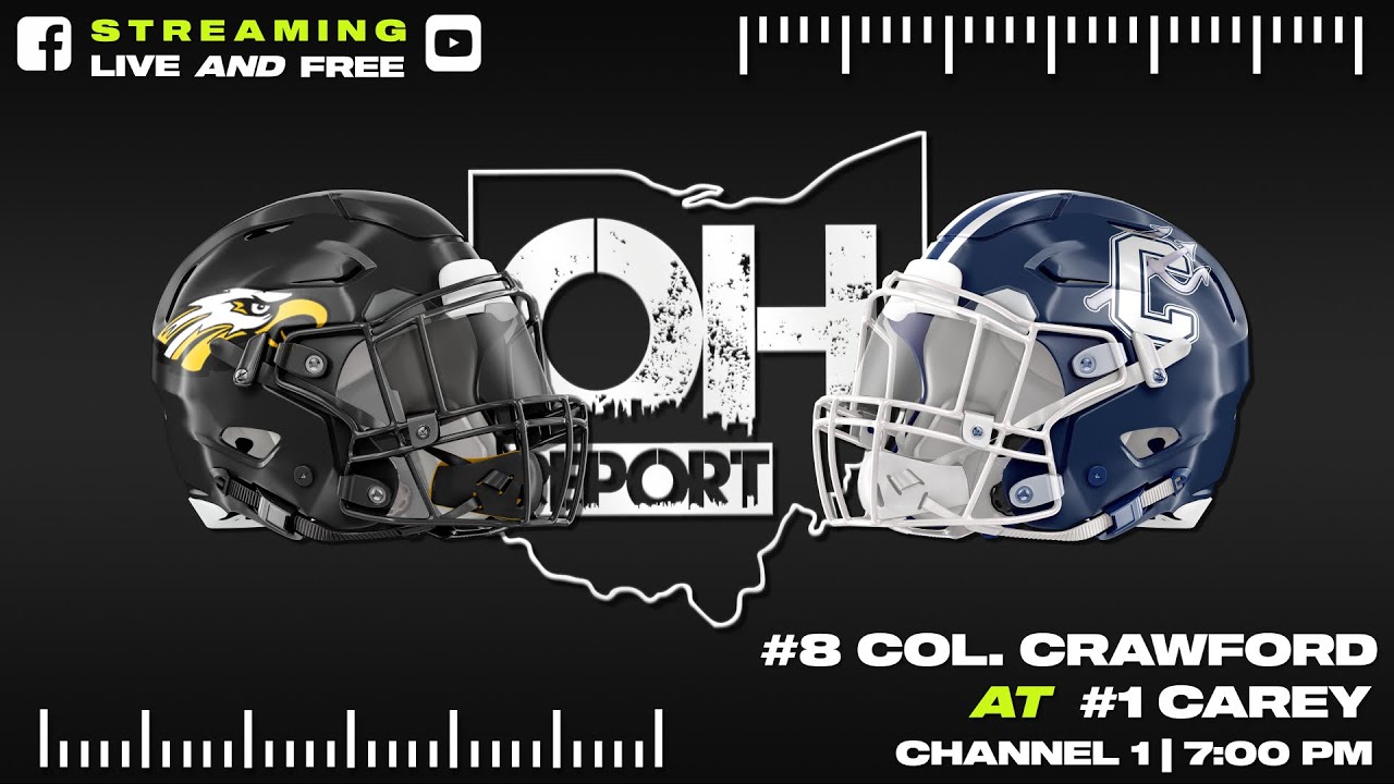 Delayed Broadcast of #8 Colonel Crawford at #1 Carey Football D6 Region 22 Quarterfinals
