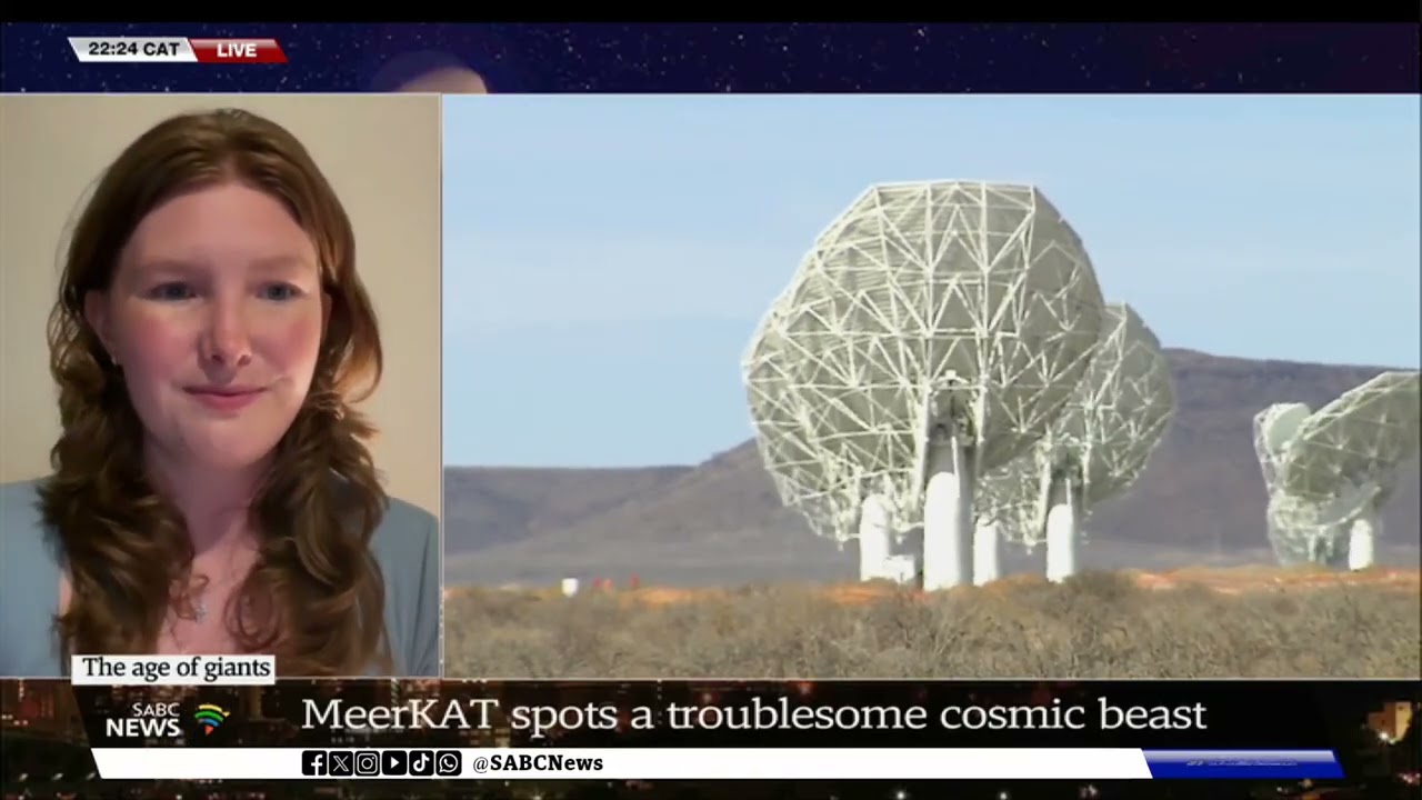 MeerKat Telescope | Scientists uncover new giant galaxy - Kathleen Charlton shares more