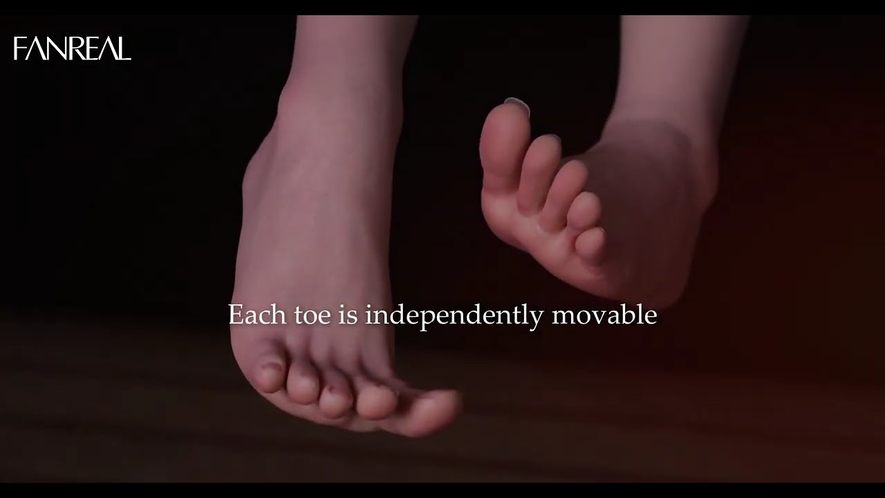 FANREAL Newly Upgraded Feet | Movable Alloy Toe Joints