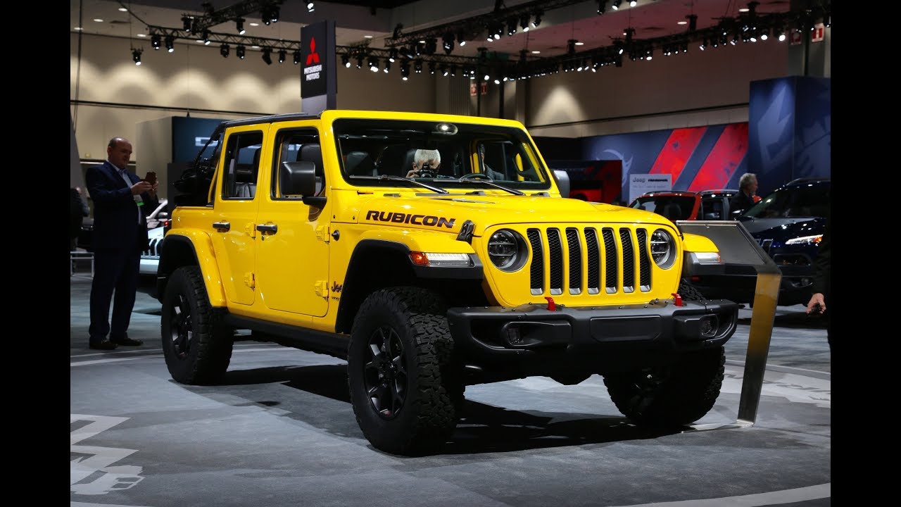 2018 Jeep Wrangler JL Rubicon Four-Door First Look (No Talking)