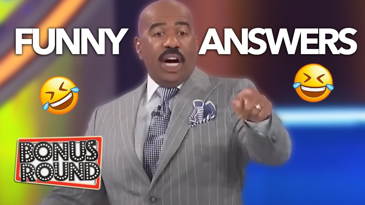 Funny Family Feud Answers With Steve Harvey