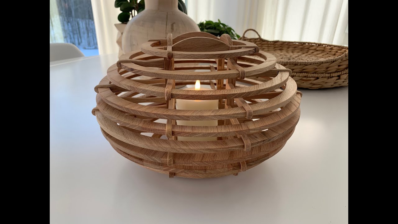 Making a Birdnest Wooden Lantern