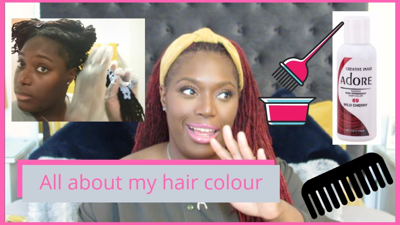 How I Colour my Locs Red! | Bleach & Dye | Microloc Loc Journey | DIY at Home