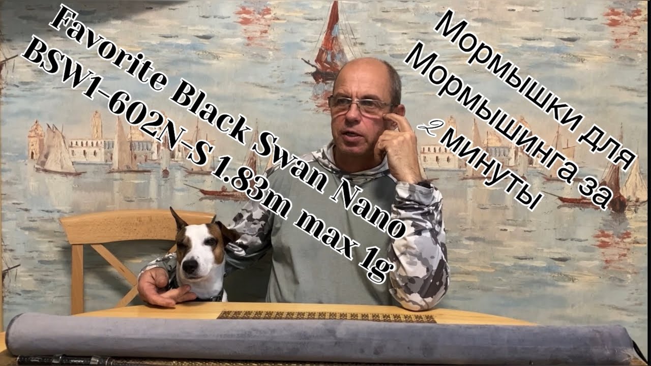 Мормышинг. Мормышка за 2 минуты. Favorite Black Swan Nano до 1 грм.