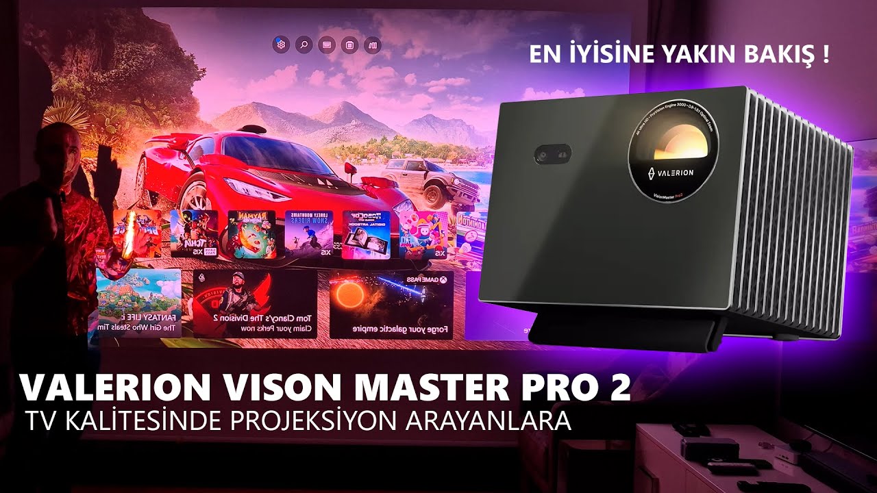 VALERION Vision Master Pro 2 En İyi Projeksiyonu Arayanlar İçin Hızlı Bakış