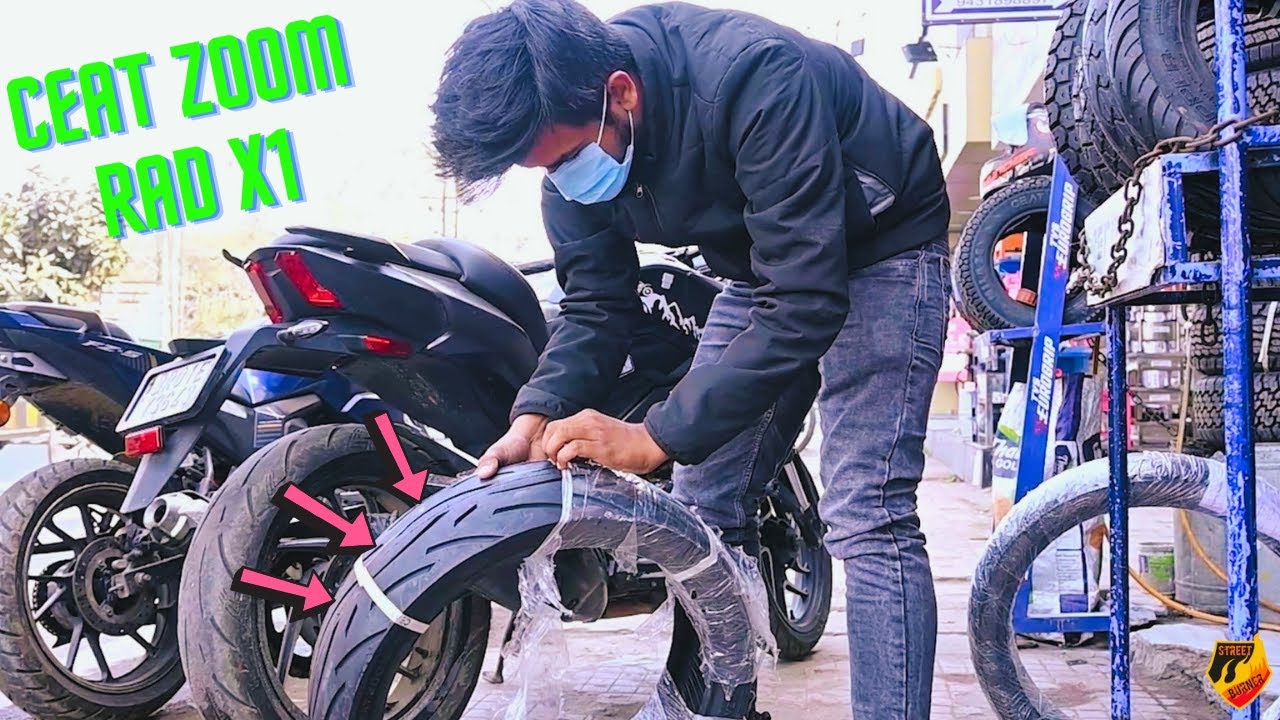 New Tyres for my Dominar | CEAT Zoom Rad X1 Tyres