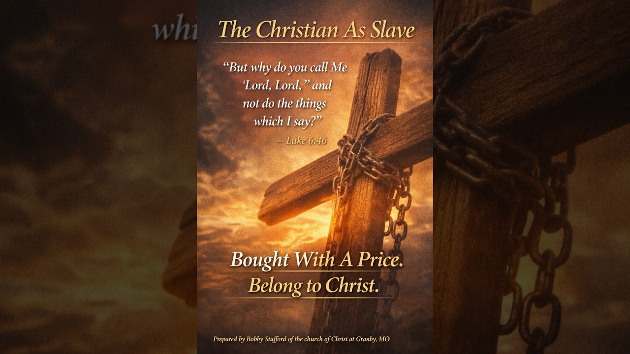 The Christian As Slave