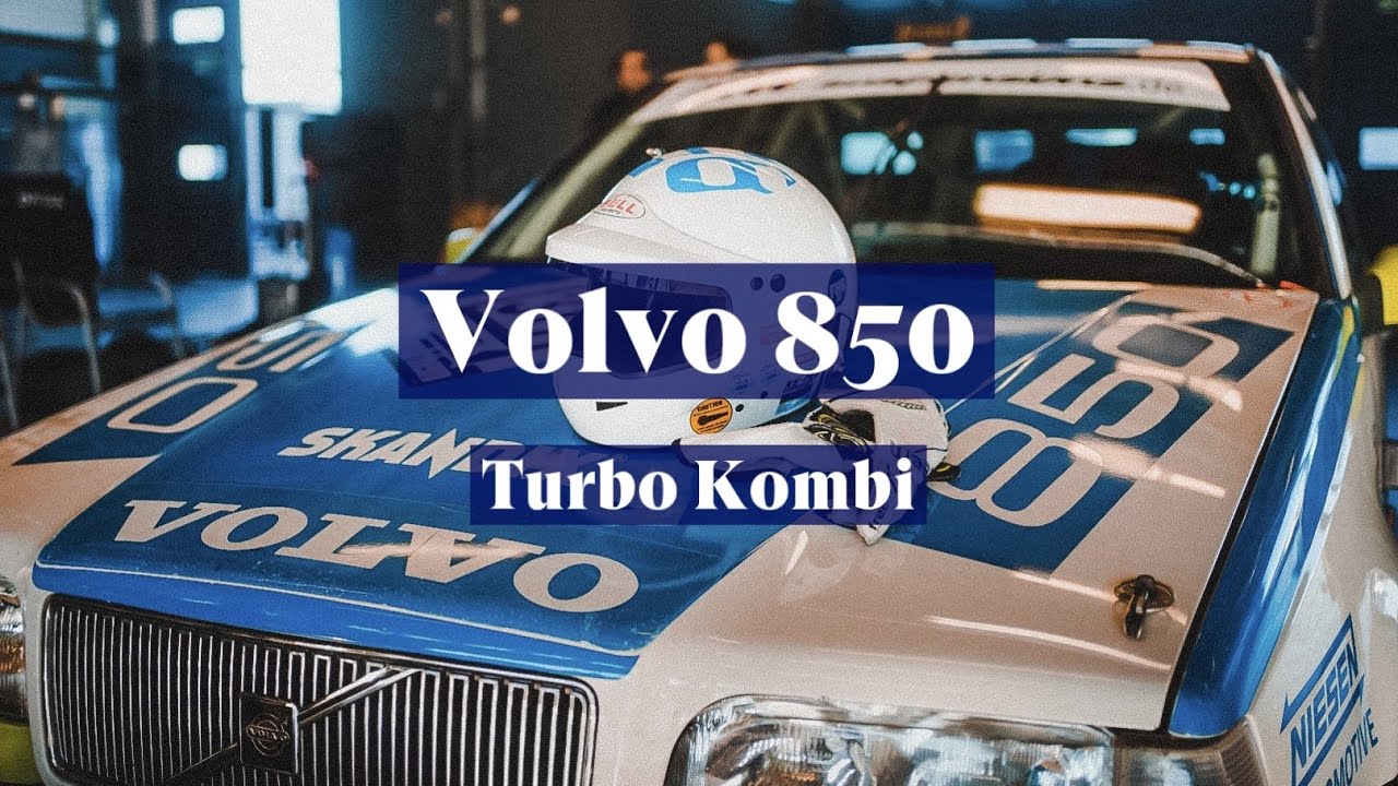 Volvo Classic Racing -  Volvo 850 Turbo Kombi nach 25 Jahren wieder auf der Rennstrecke