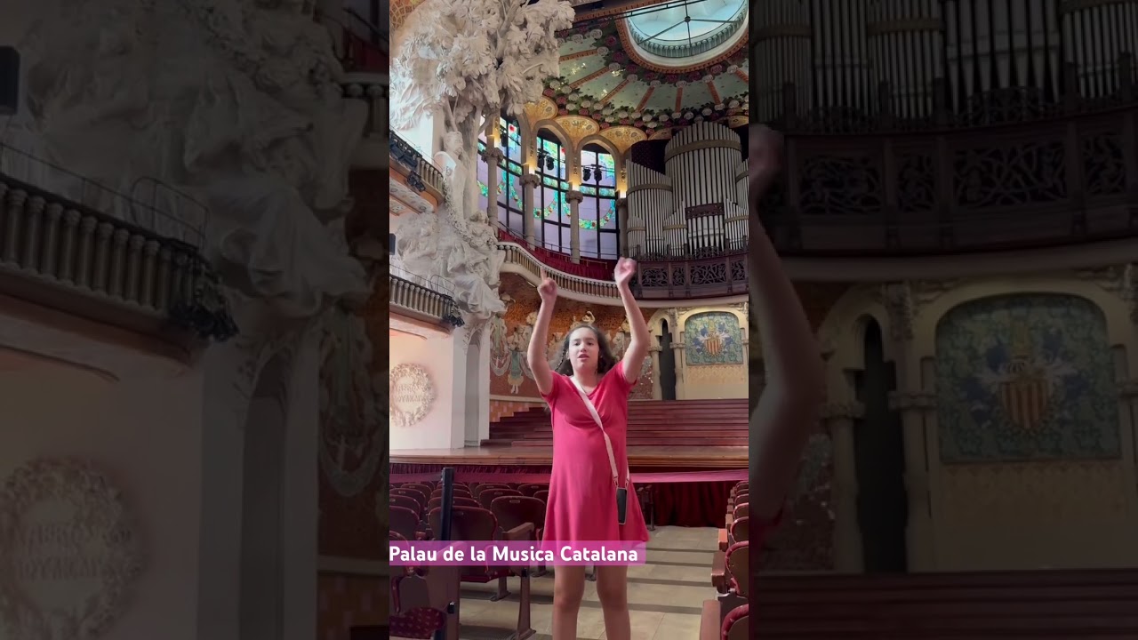 Palau de la Musica Catalana, Barcelona, Spain