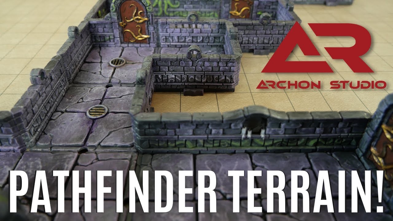 Dungeons & Lasers Official Pathfinder Terrain Vaults Review