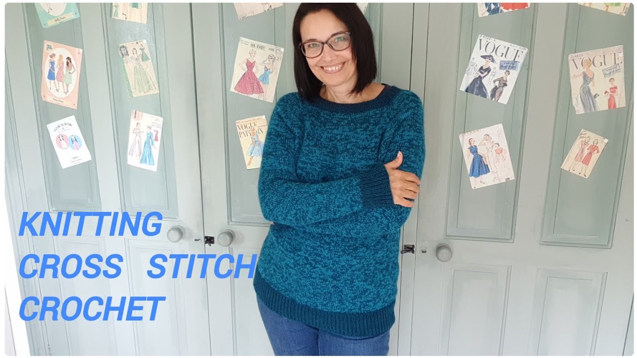 Knitting  Cross Stitch  Crochet & Books My September