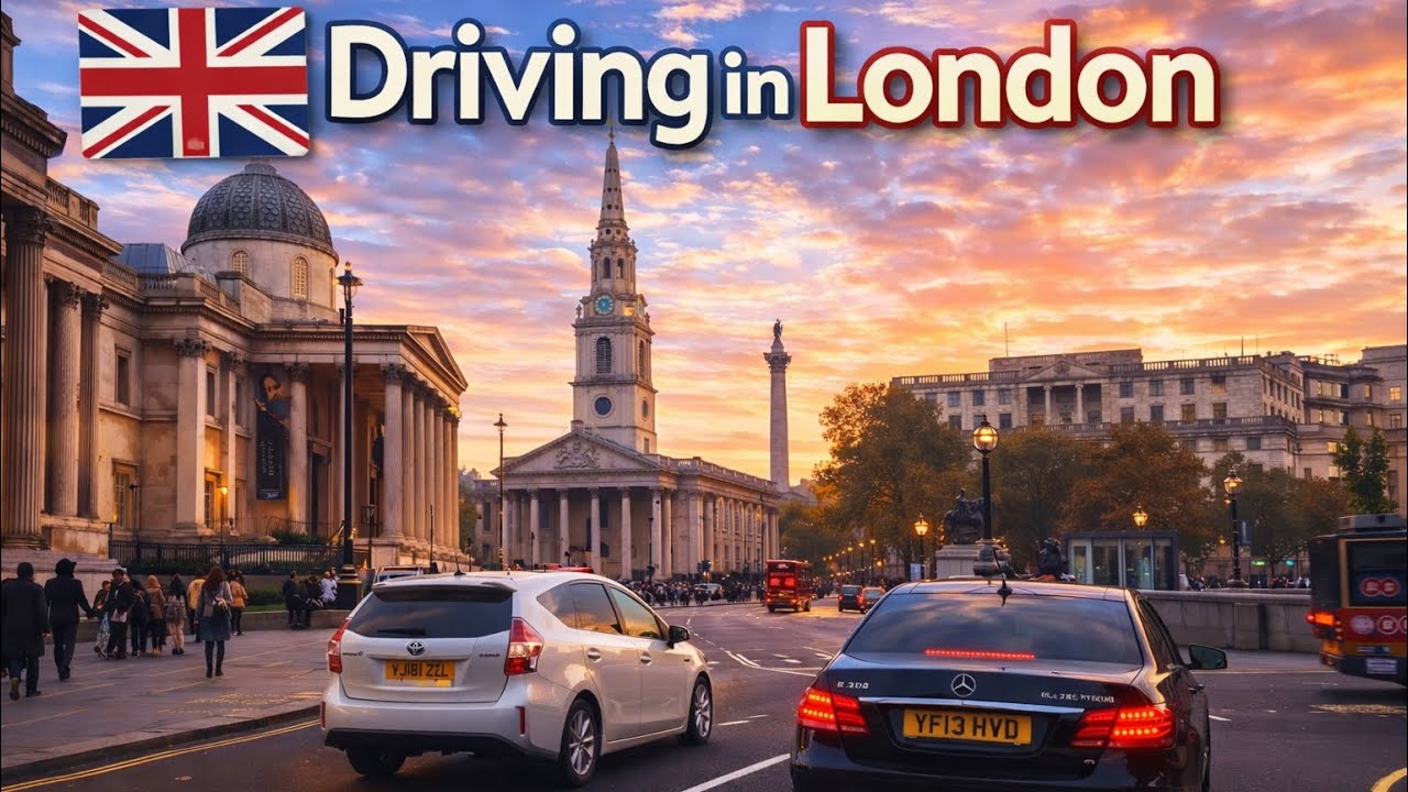 Driving in London 🇬🇧 | Downtown London Drive 4K | Real City Traffic 