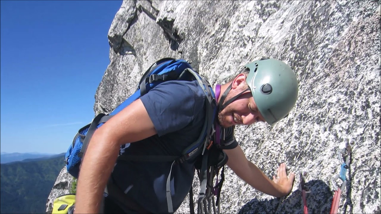 Rock Climbing on Mt. Hubris at Castle Crags, 2 July 2020