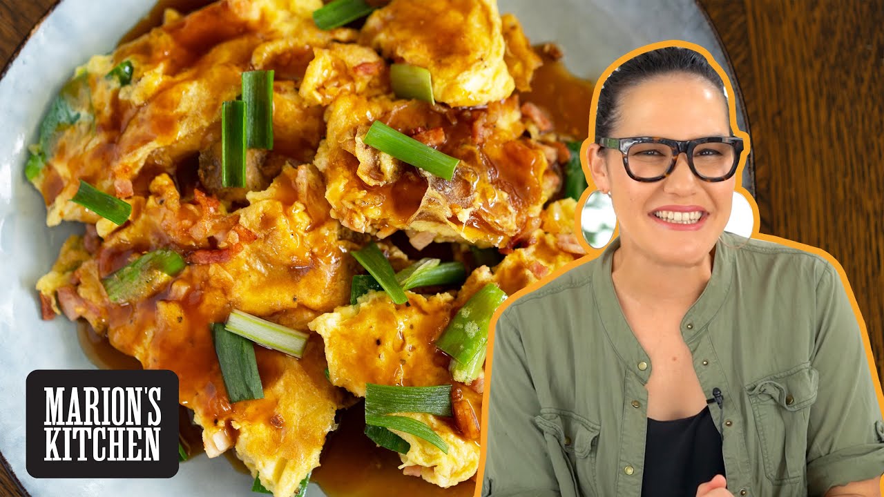 Waaaaay BETTER than your average omelette...Bacon Egg Foo Young 🙌💯🙌💯 | Marion's Kitchen