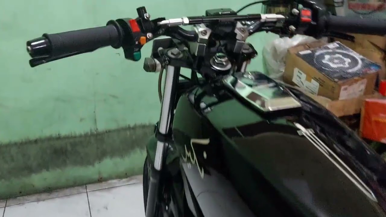 Modifikasi Rx King 95 black Nungkar Nangkir.For sale 085231151648
