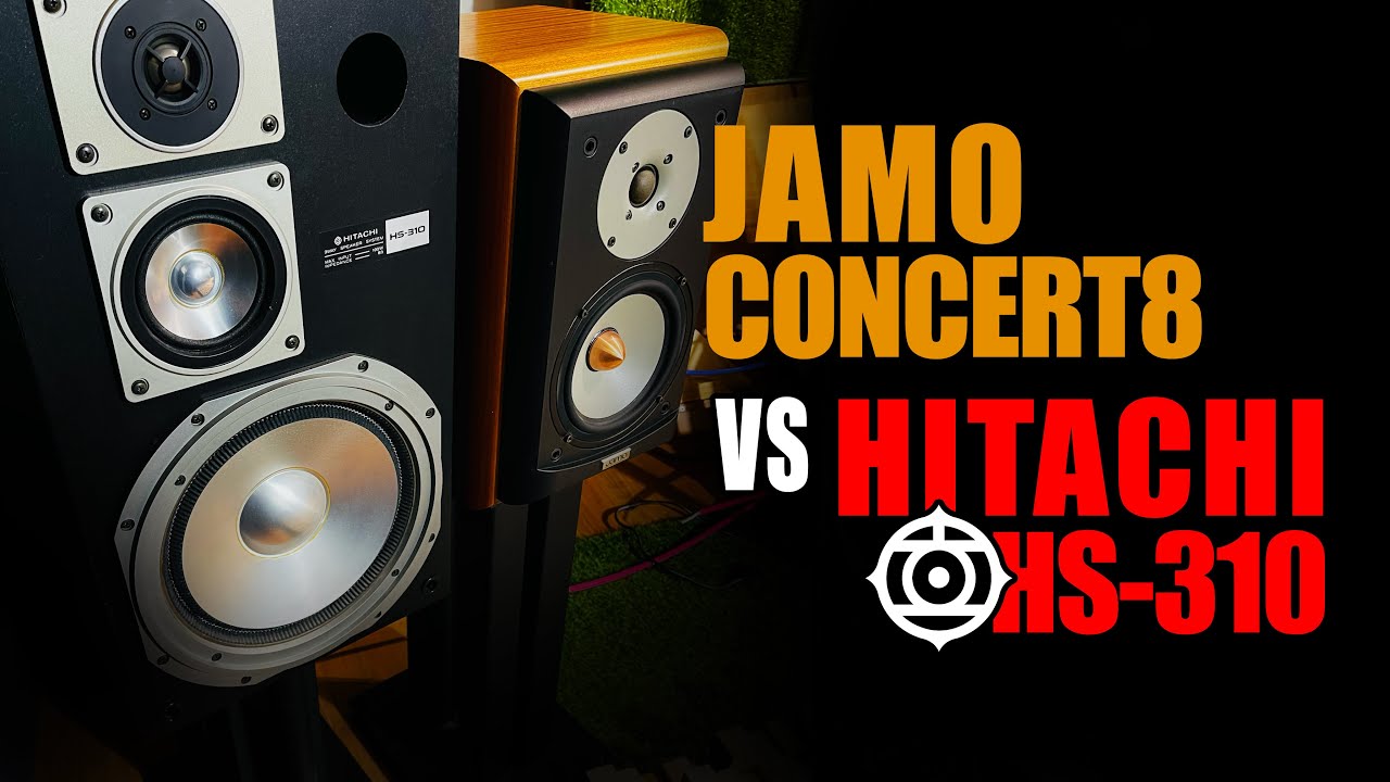 Legendary Jamo Concert 8 VS Hitachi HS 310