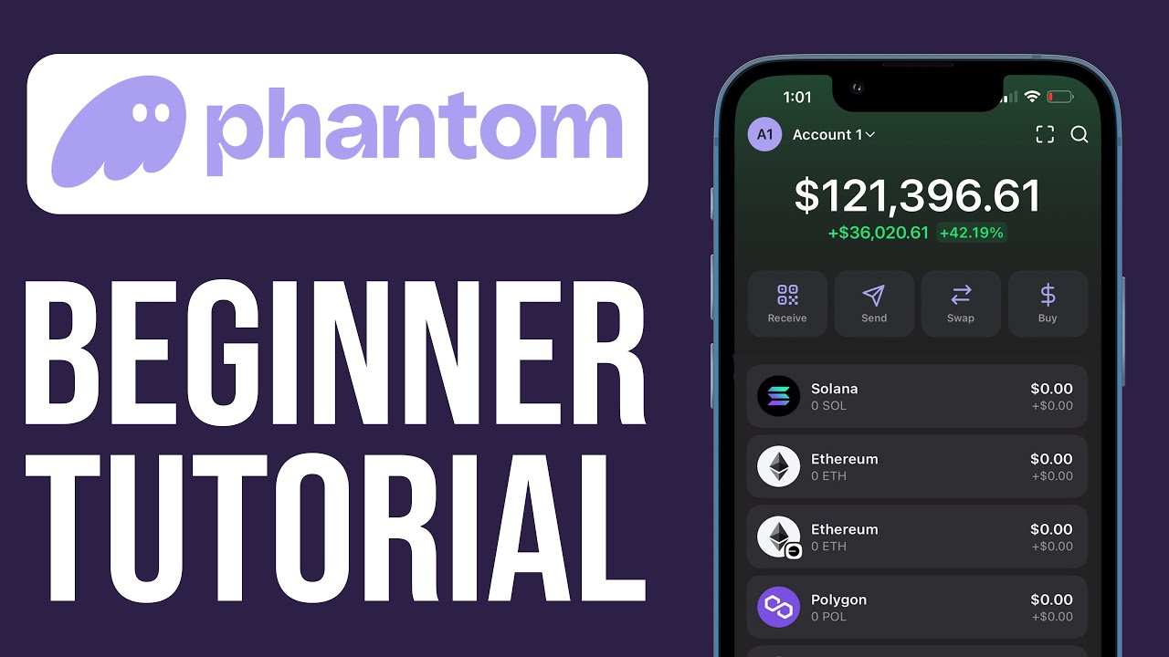 How to Use Phantom Wallet Mobile App (2025) - Beginners Tutorial