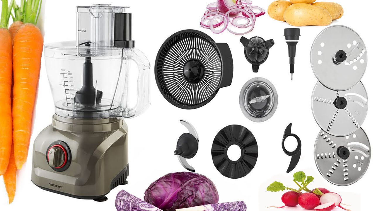 Silvercrest Kitchen Tools Food Processor SKMM 1000 A1 Testing
