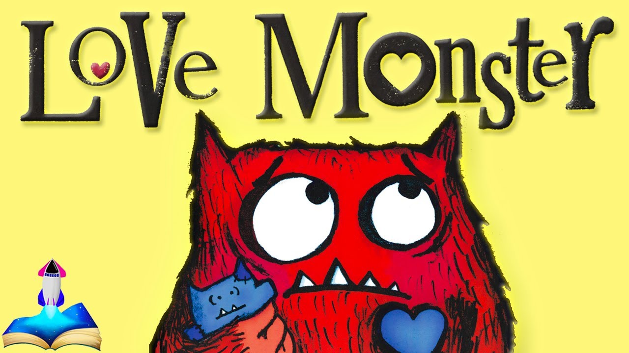 ❤️ LOVE MONSTER by Rachel Bright : Valentine's Day Kids Books Read Aloud