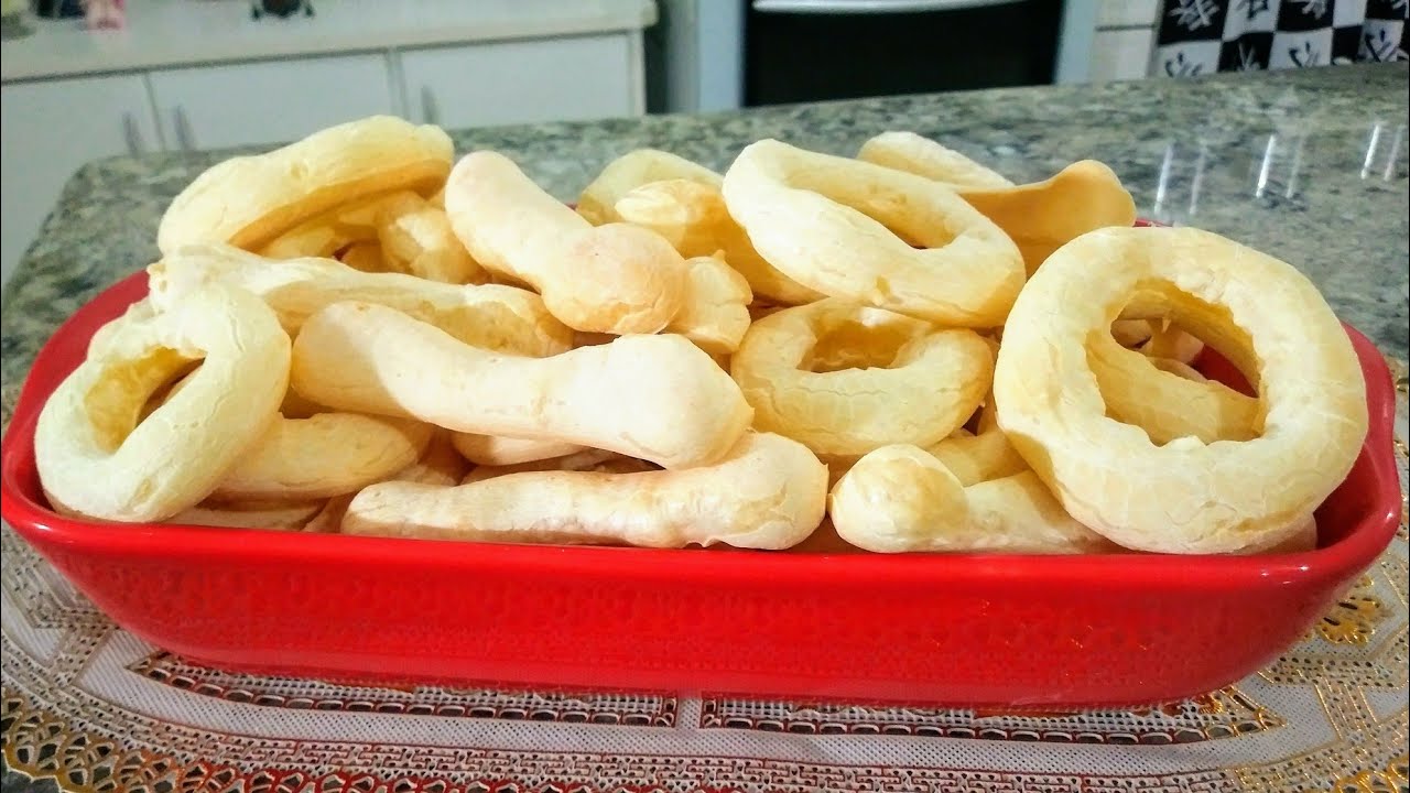 BISCOITO DE POLVILHO ASSADO-VC NÃO VAI CONSEGUIR PARAR DE COMER