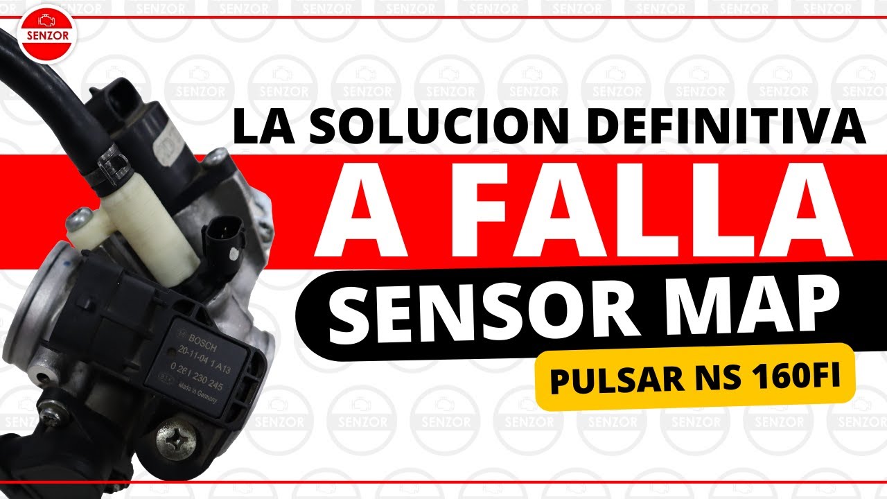 #Solución #Definitiva a #falla en el sensor #MAP en #ns160  #pulsarns160 #pulsar180fi